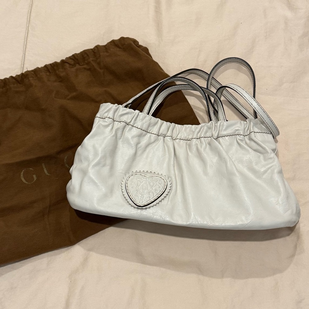 Vintage Gucci - Hysteria Crest Satchel Leather Handbag